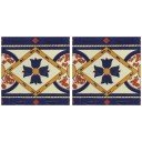 Mexican Talavera Border Tile Pueblo Viejo